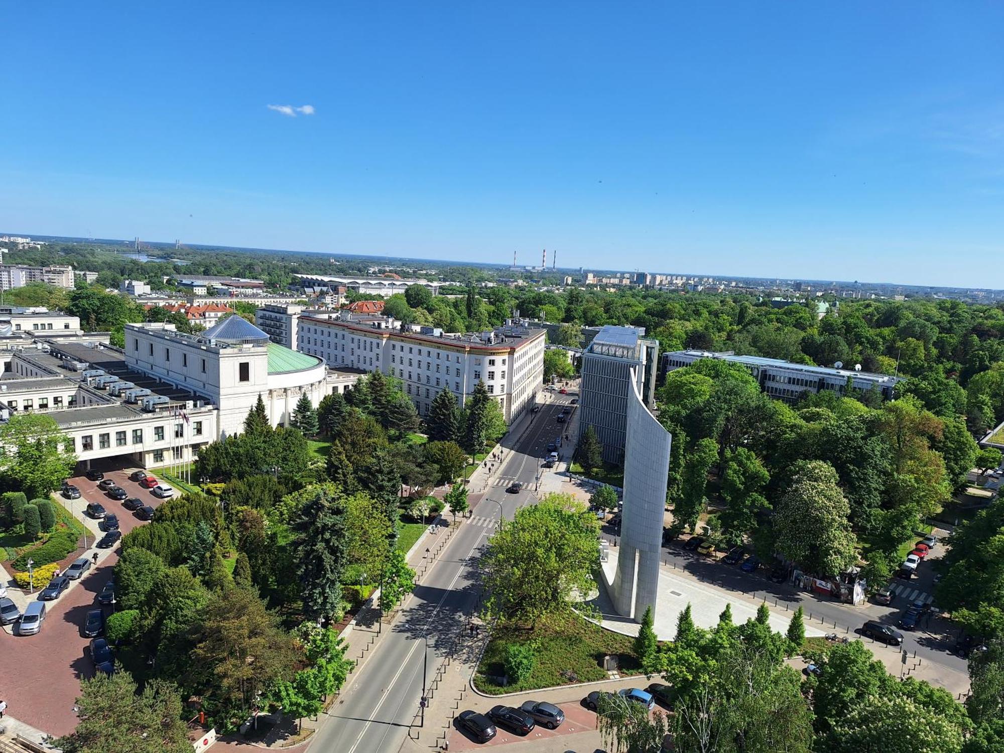 Apartament Wiejska 9 Varsovie Extérieur photo